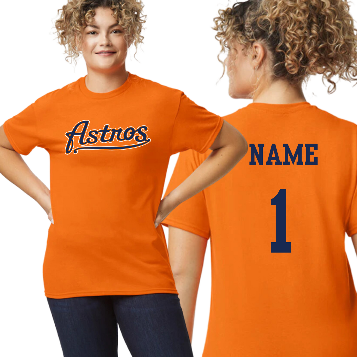 Astros 3/4 Team Shirts