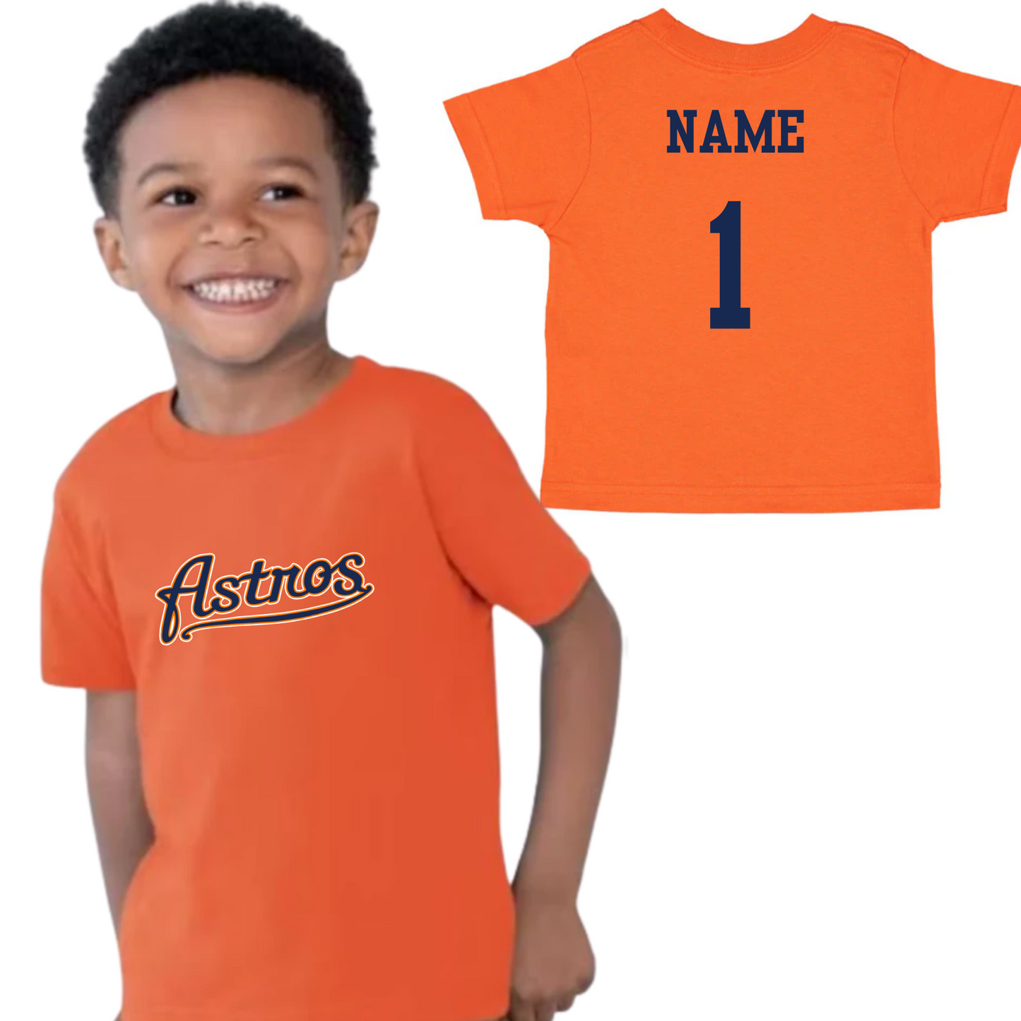 Astros 3/4 Team Shirts