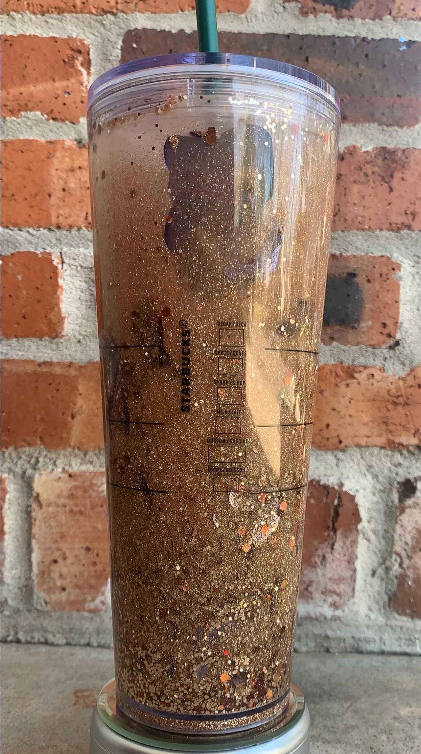 Leopard Spots Snowglobe Tumbler