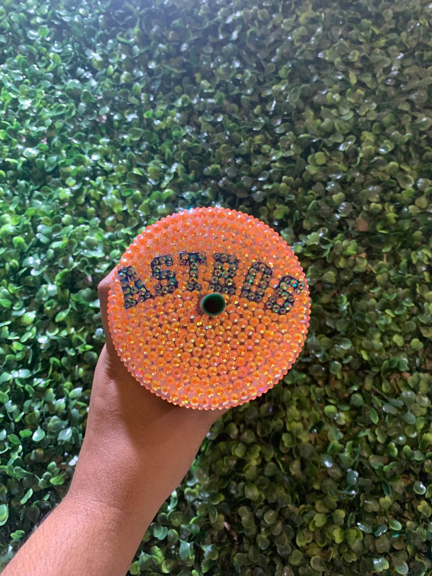 Astros Big Confetti Snowglobe Tumbler
