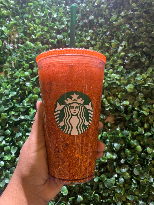 Astros Big Confetti Snowglobe Tumbler