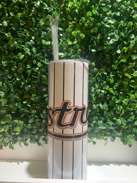 Houston Pinstripe Tumbler