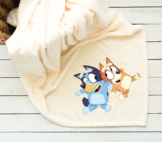 Bluey and Bingo Blanket